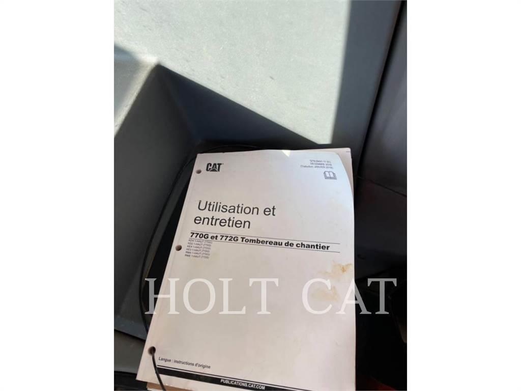 CAT 770G Kĺbové nákladné autá