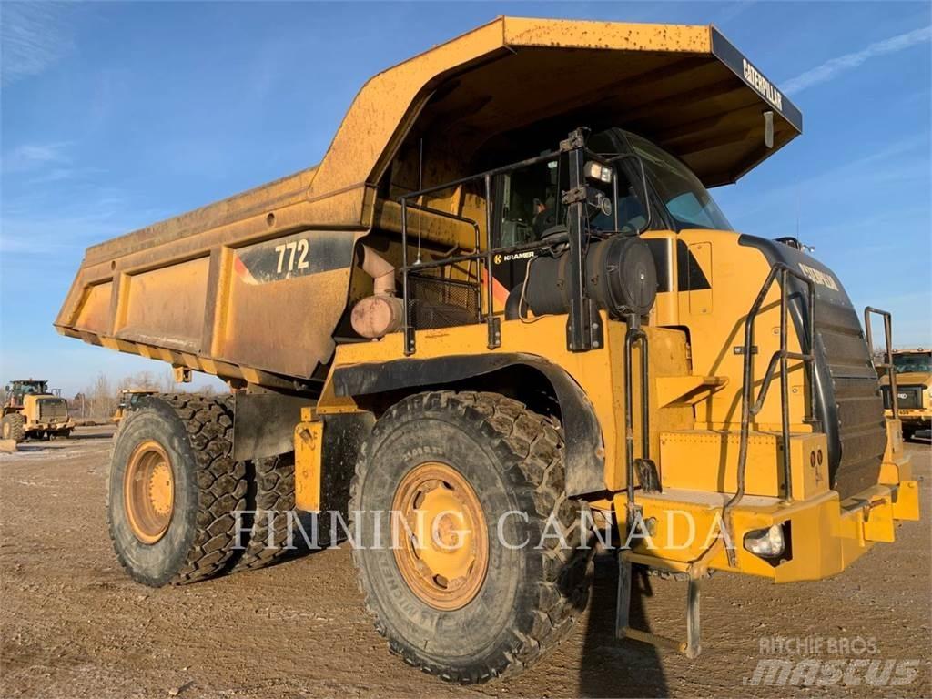 CAT 772 Kĺbové nákladné autá