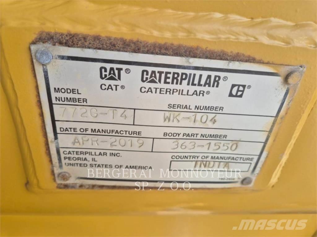 CAT 772G Kĺbové nákladné autá