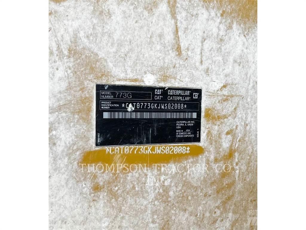 CAT 773G Kĺbové nákladné autá