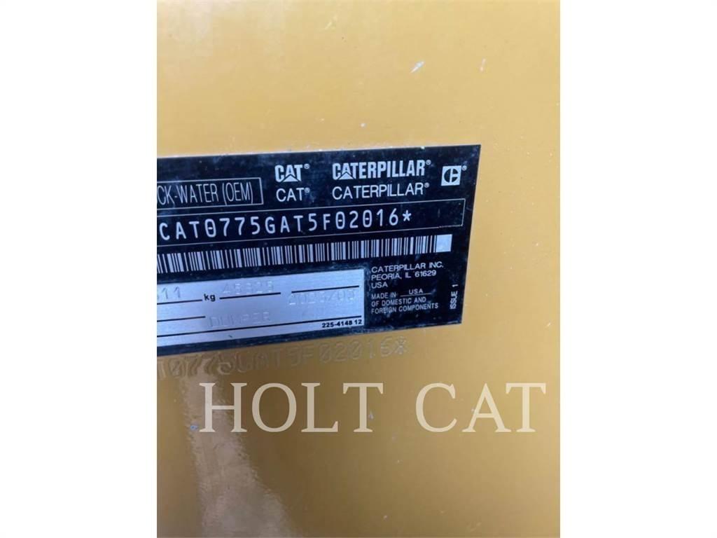 CAT 775G Kĺbové nákladné autá