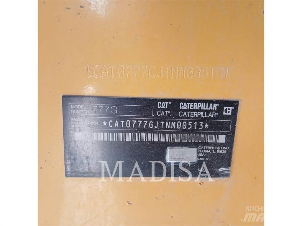 CAT 777GLRC Kĺbové nákladné autá