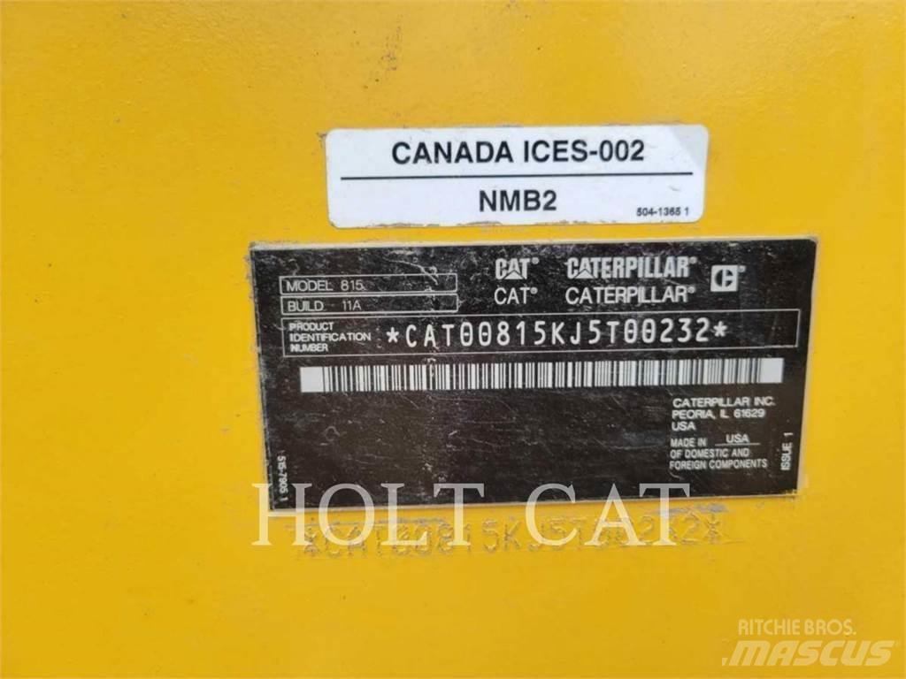 CAT 815 Pôdne kompaktory