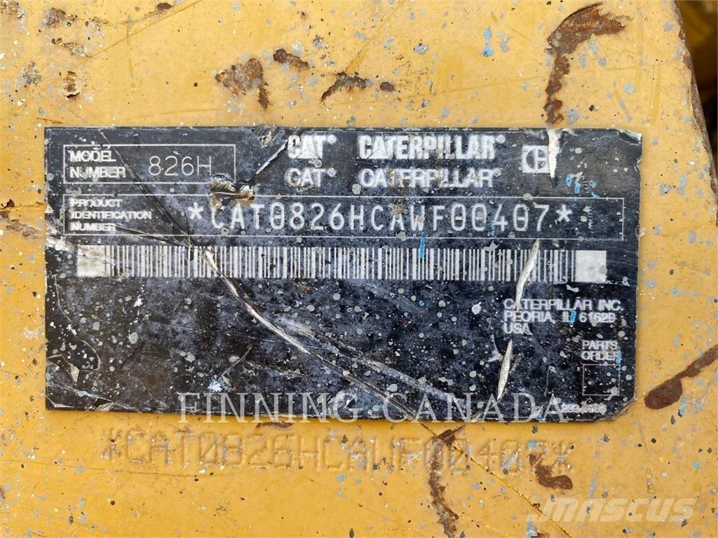 CAT 826H Pôdne kompaktory