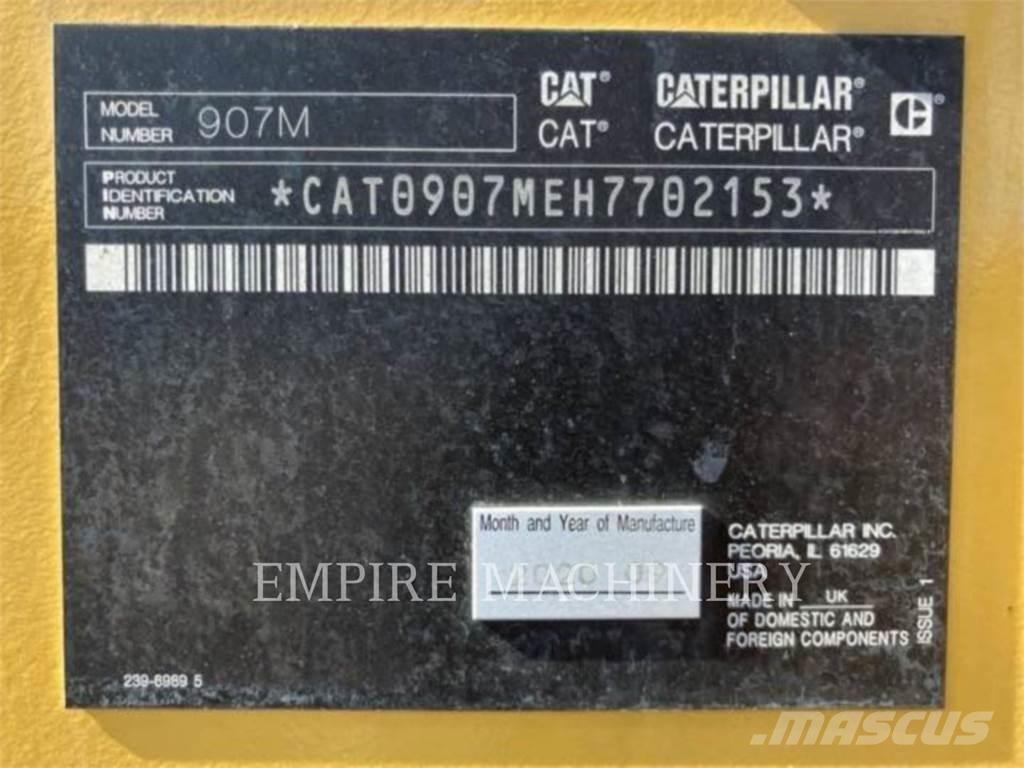 CAT 907M Kolesové nakladače