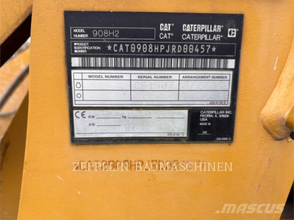 CAT 908H Kolesové nakladače