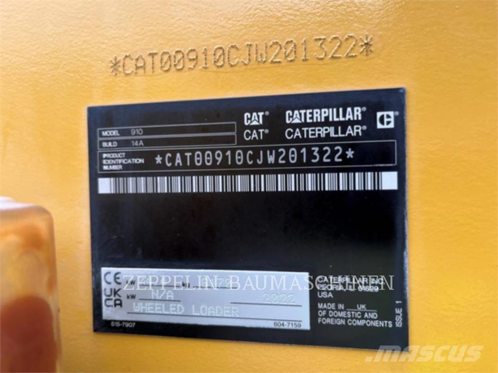CAT 910-14A Kolesové nakladače