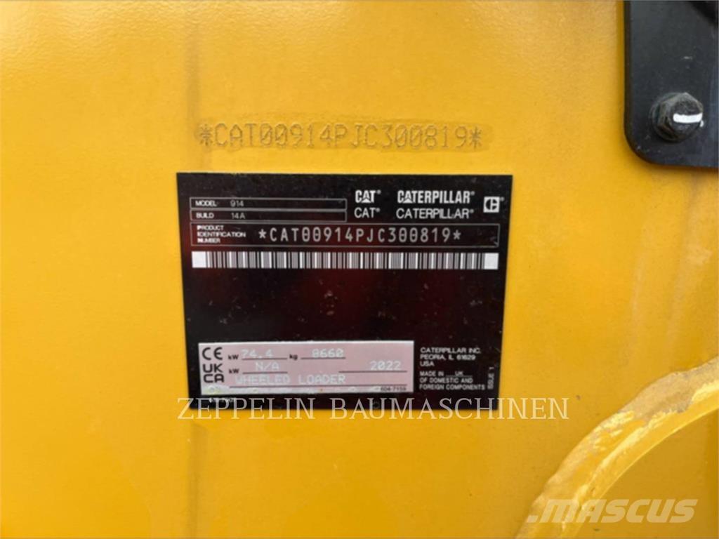 CAT 914-14A Kolesové nakladače