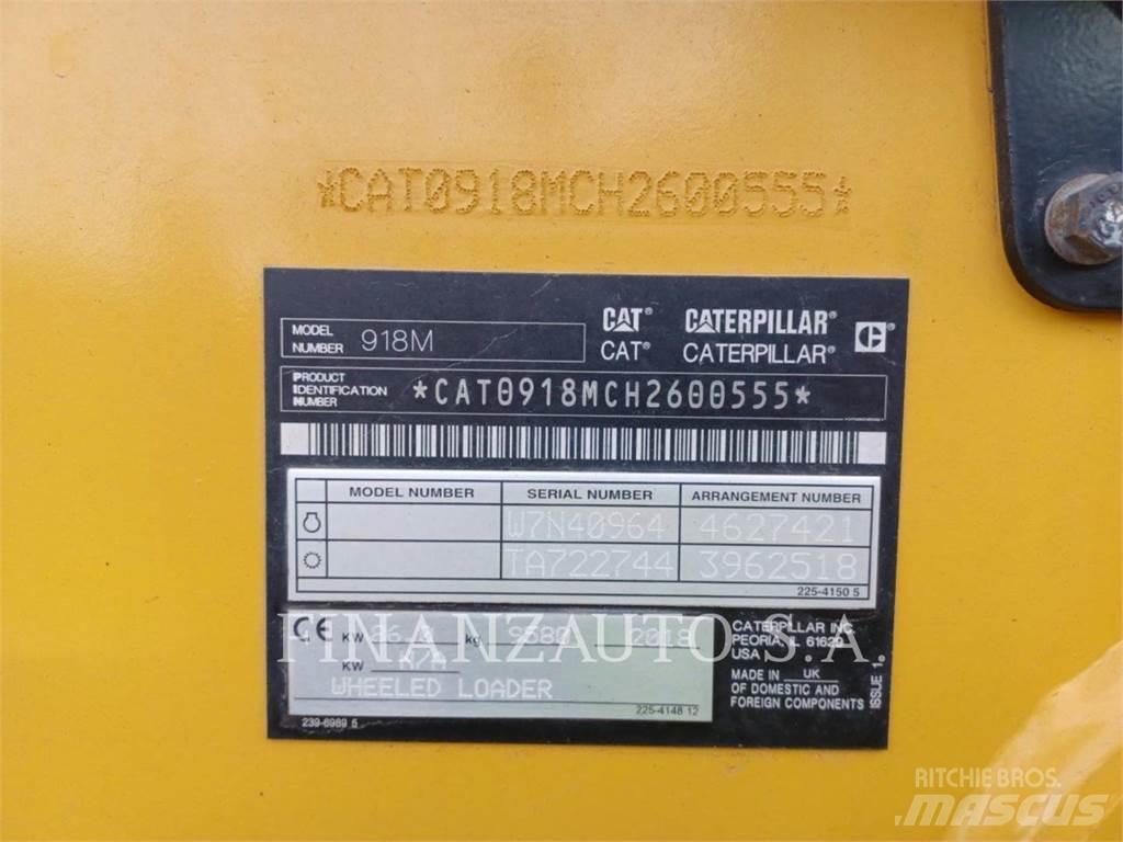 CAT 918M Kolesové nakladače