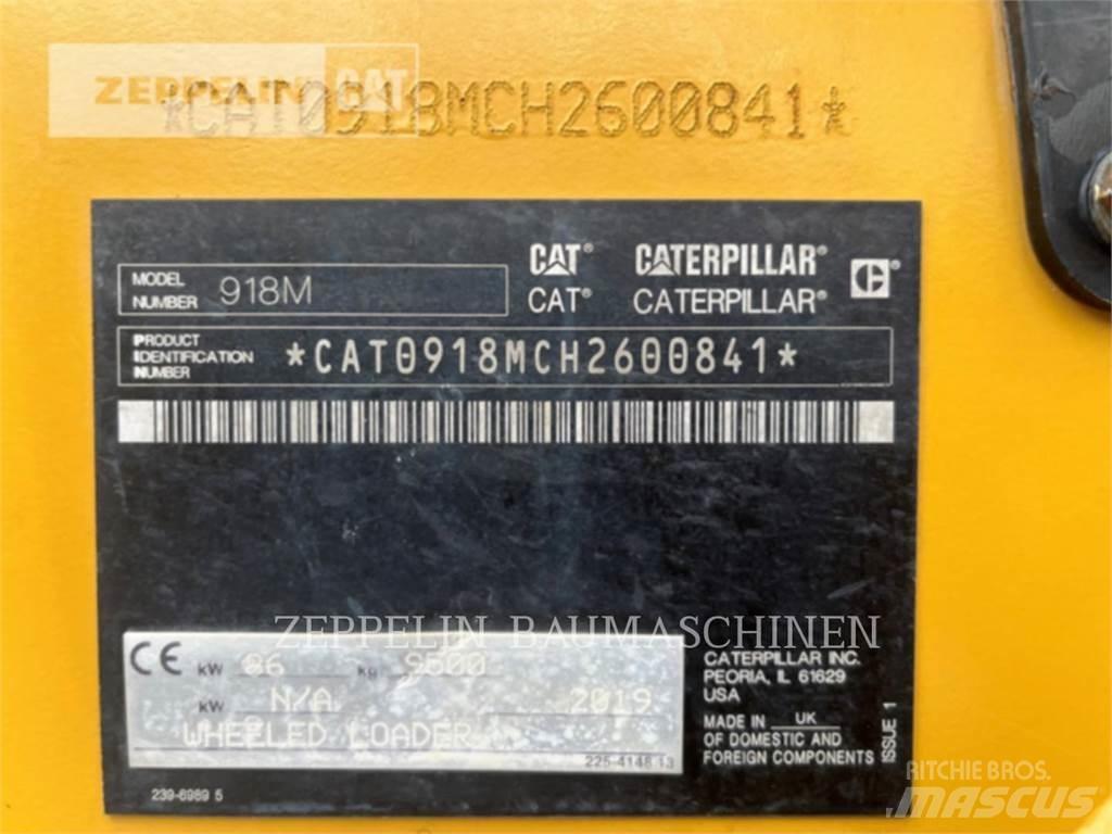 CAT 918M Kolesové nakladače