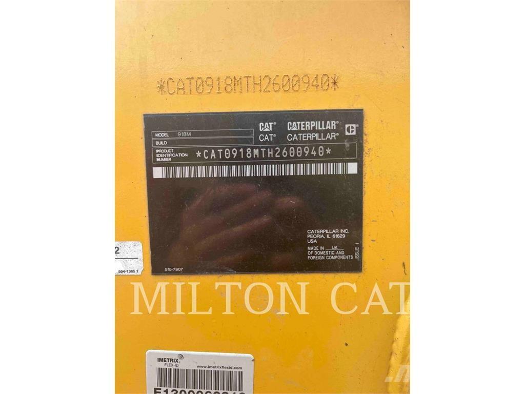 CAT 918M Kolesové nakladače