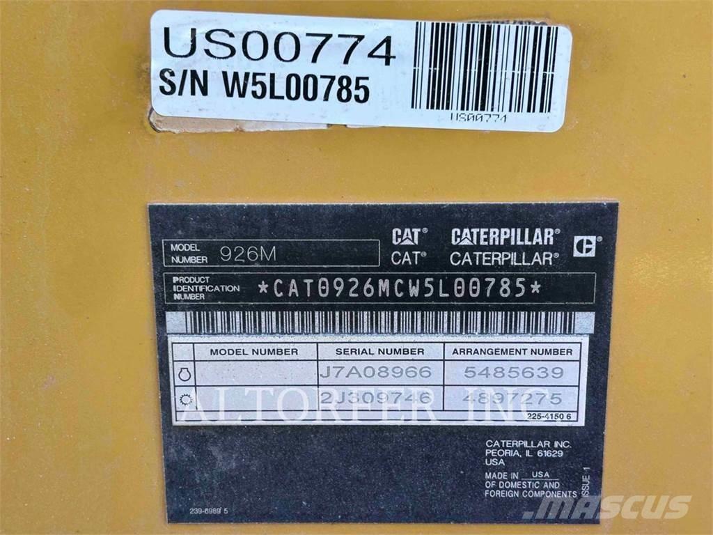 CAT 926M Kolesové nakladače