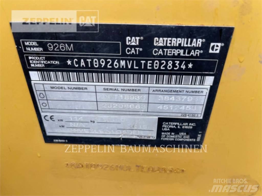CAT 926M Kolesové nakladače