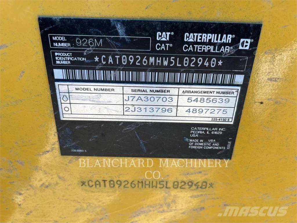 CAT 926M Kolesové nakladače