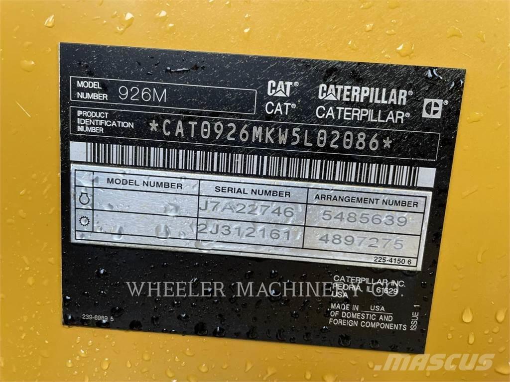 CAT 926M HL QC Kolesové nakladače