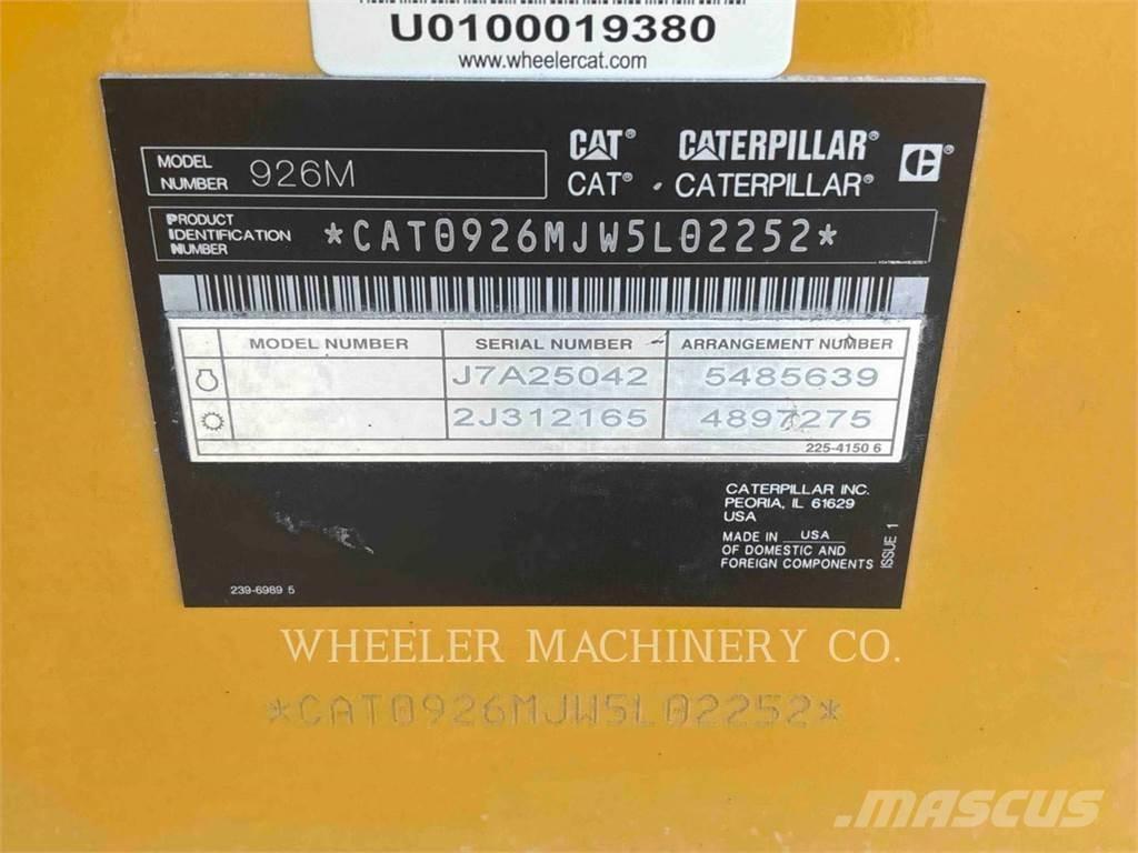 CAT 926M HL QC Kolesové nakladače