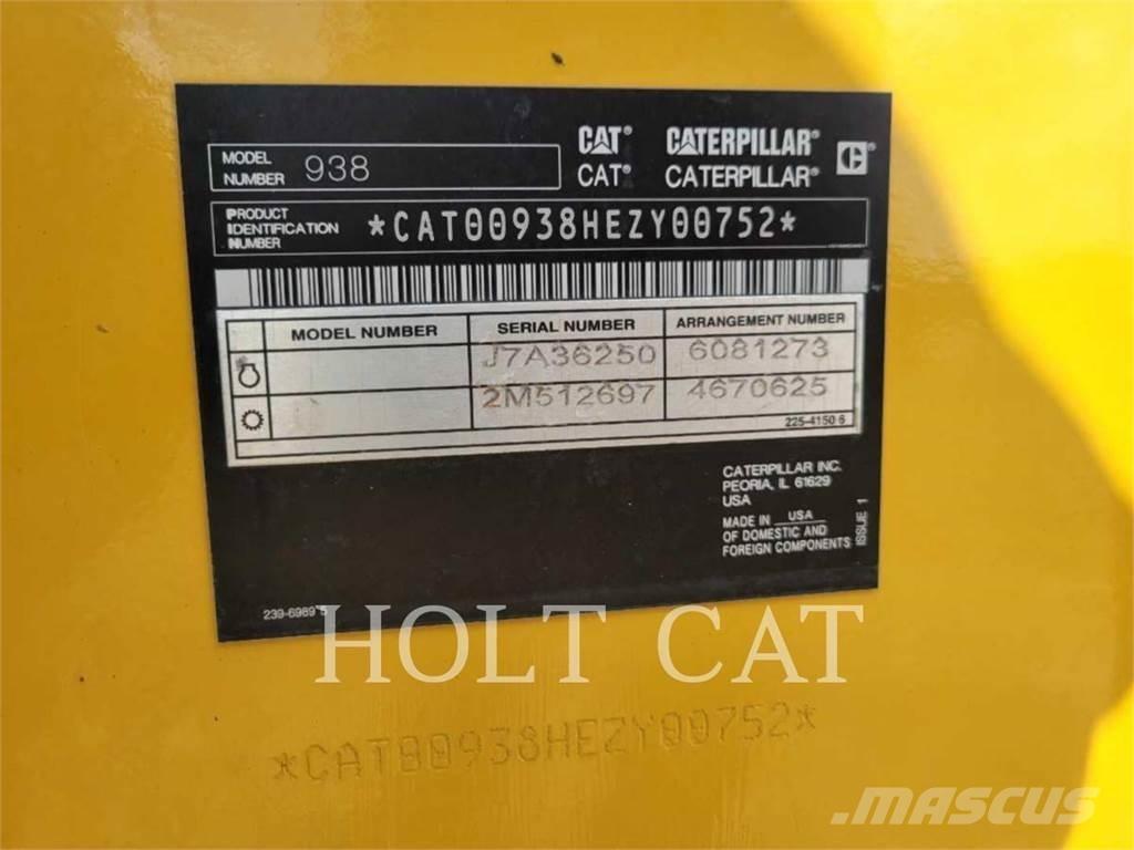 CAT 938 QC Kolesové nakladače