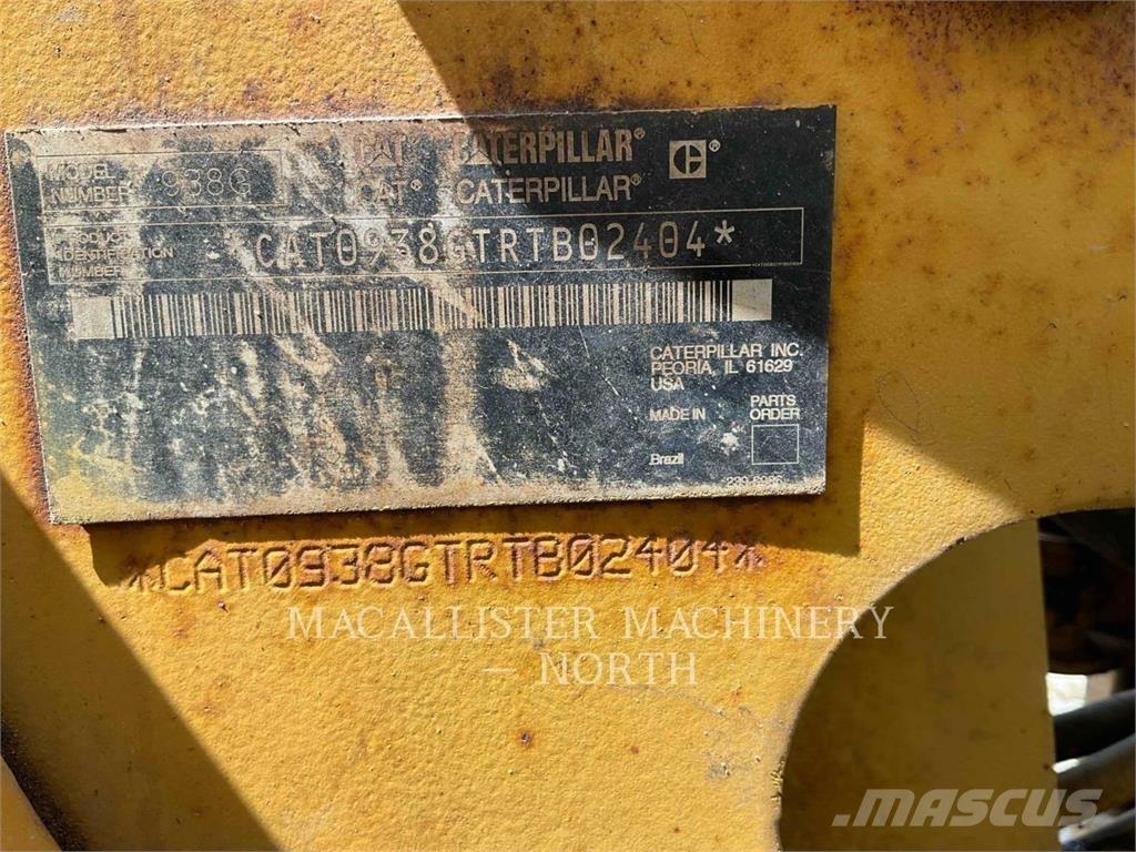 CAT 938G Kolesové nakladače