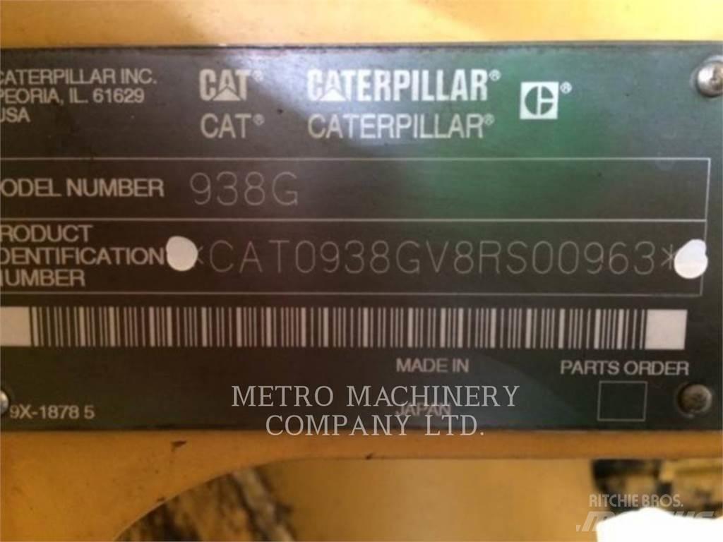 CAT 938G Kolesové nakladače
