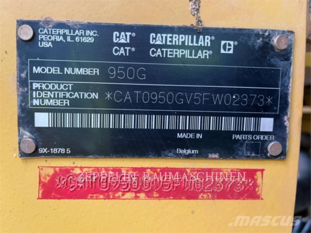 CAT 950G Kolesové nakladače