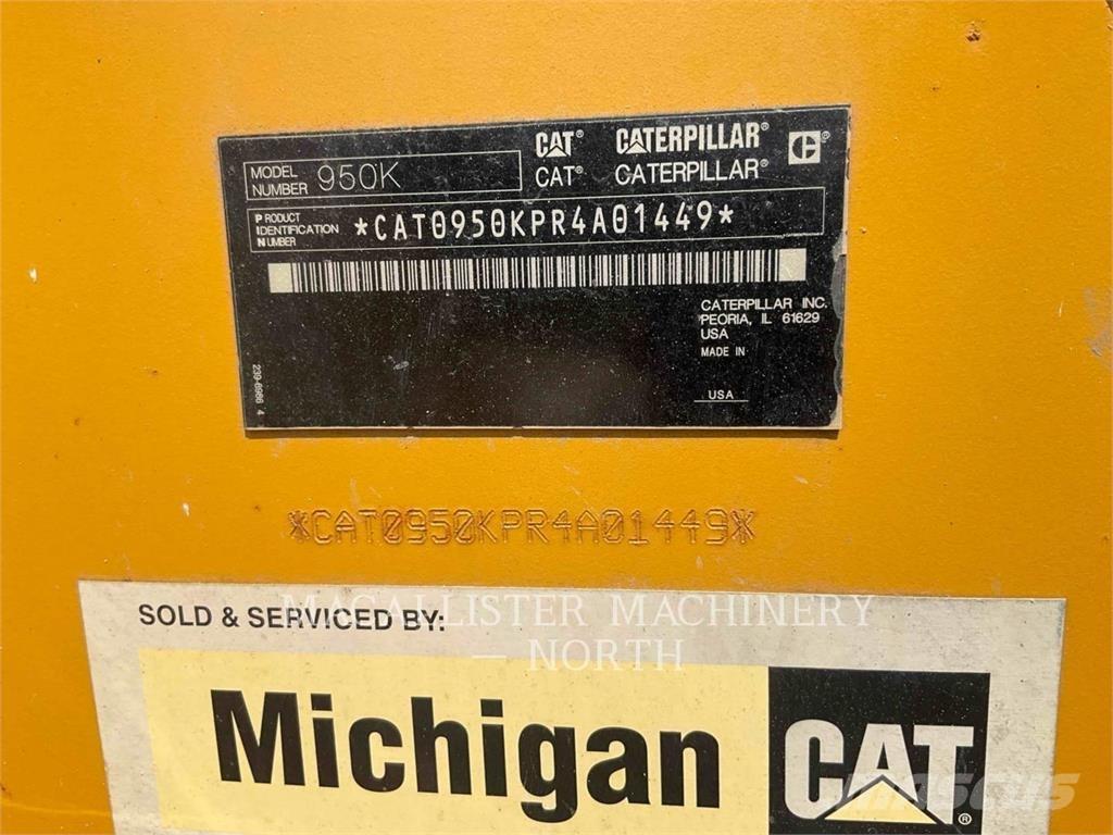 CAT 950K S Kolesové nakladače