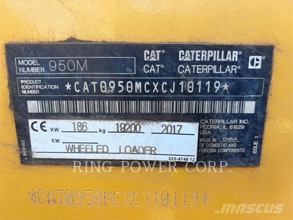 CAT 950MQC Kolesové nakladače