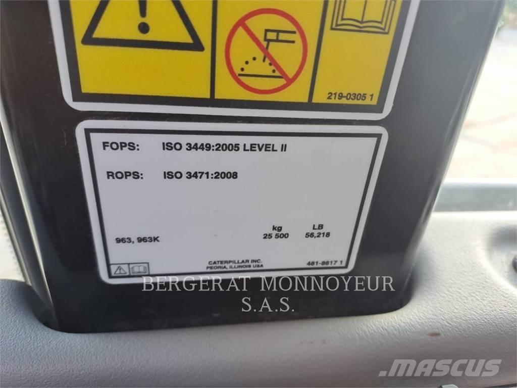 CAT 963 Pásové nakladače