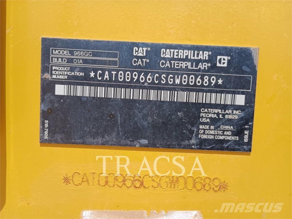 CAT 966GC Kolesové nakladače