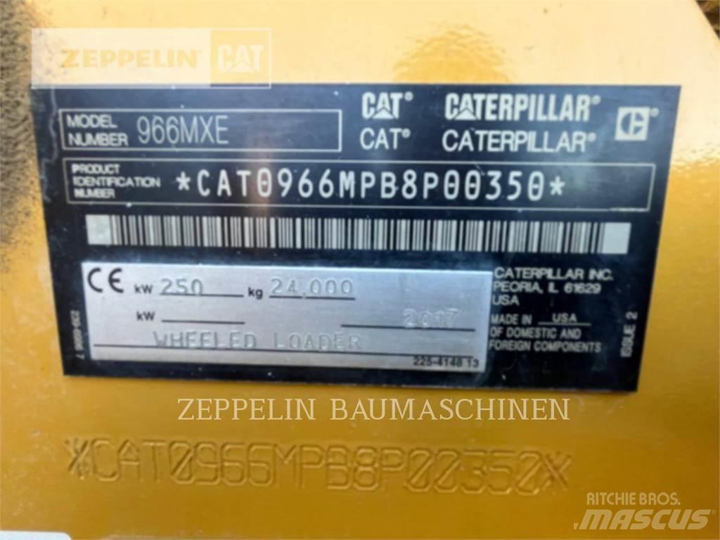 CAT 966MXE Kolesové nakladače