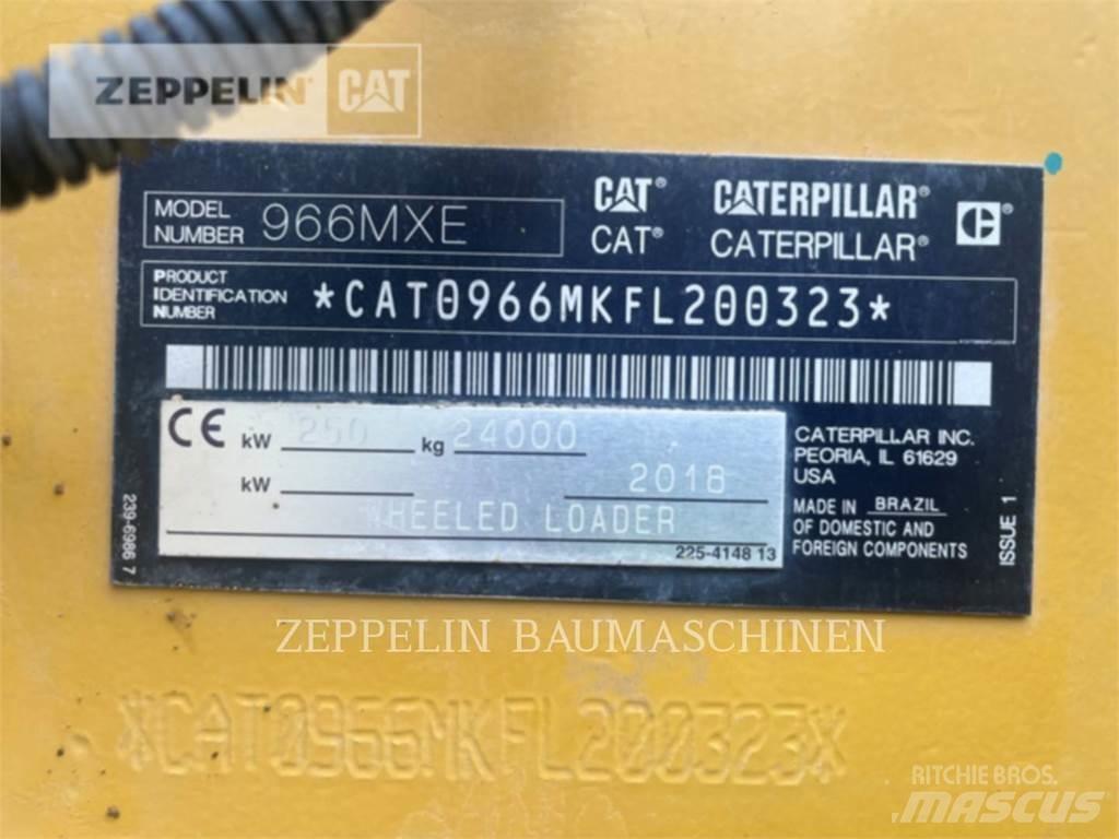 CAT 966MXE Kolesové nakladače