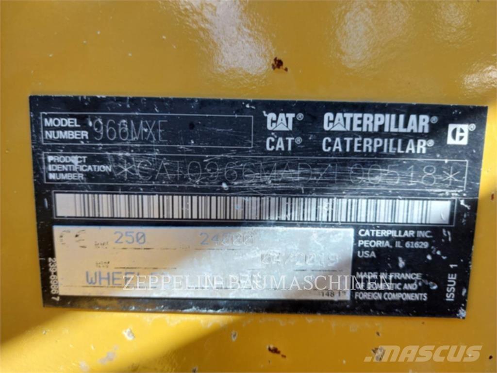 CAT 966MXE Kolesové nakladače