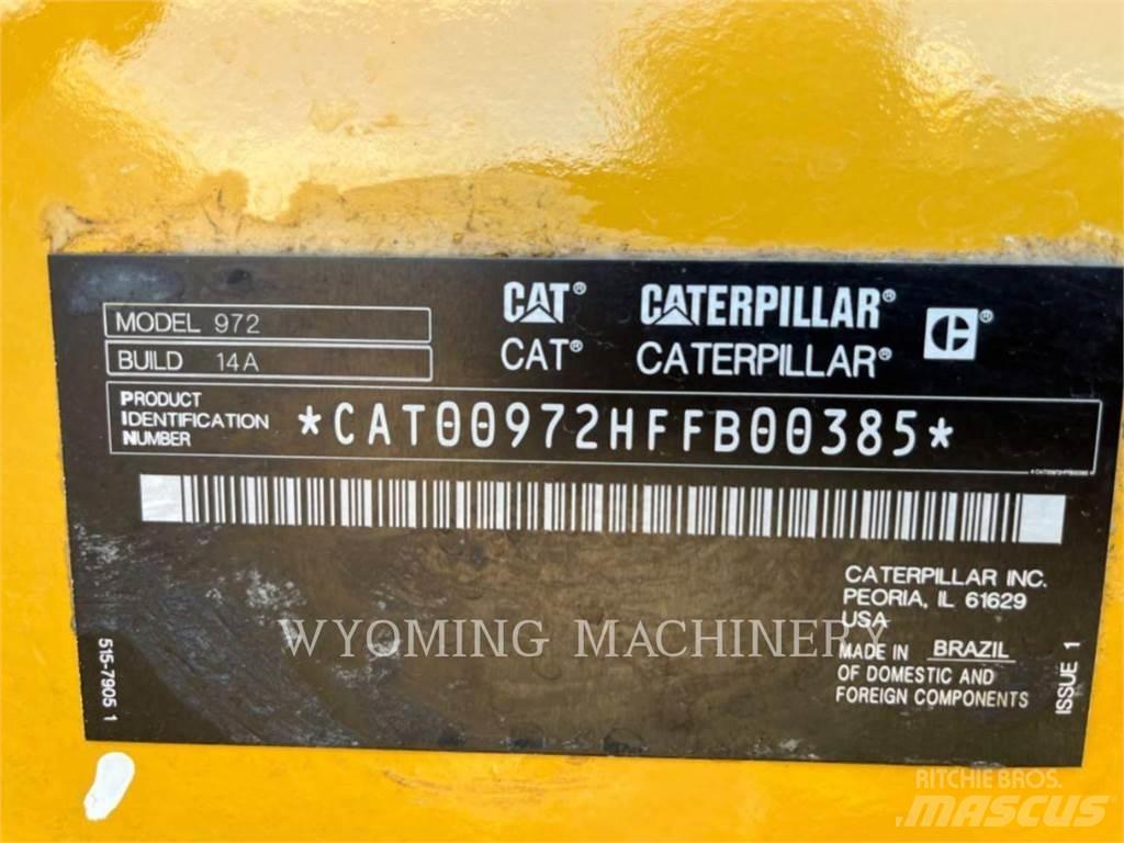 CAT 972 Kolesové nakladače
