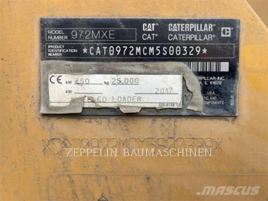 CAT 972MXE Kolesové nakladače