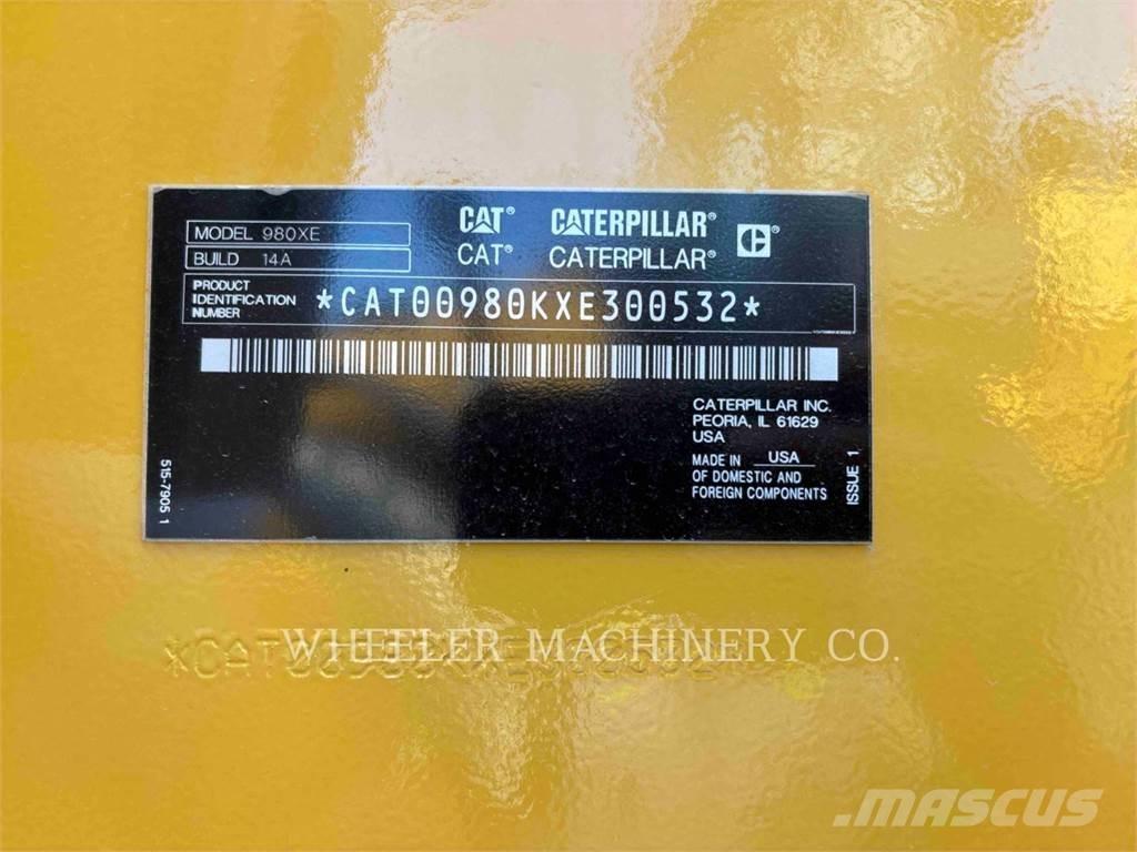 CAT 980 XE Kolesové nakladače