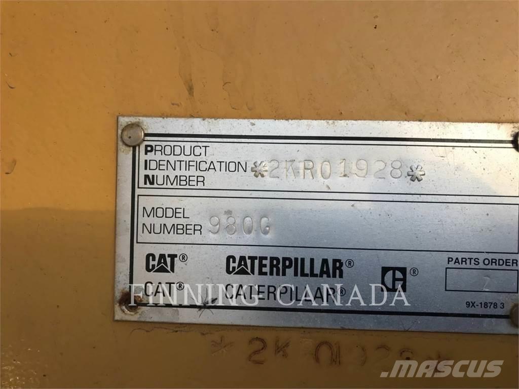 CAT 980G Kolesové nakladače