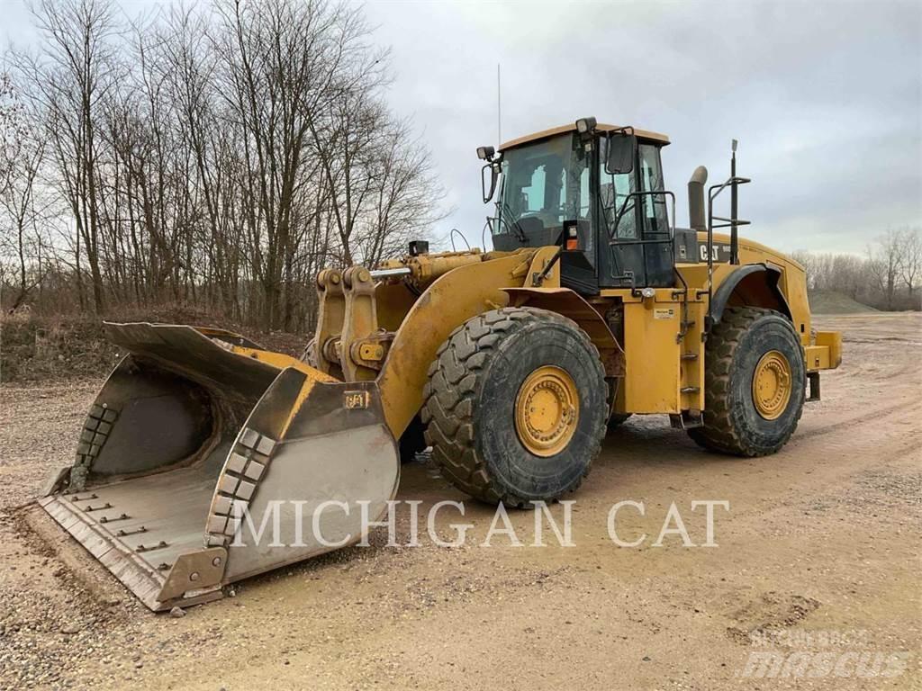CAT 980H Kolesové nakladače