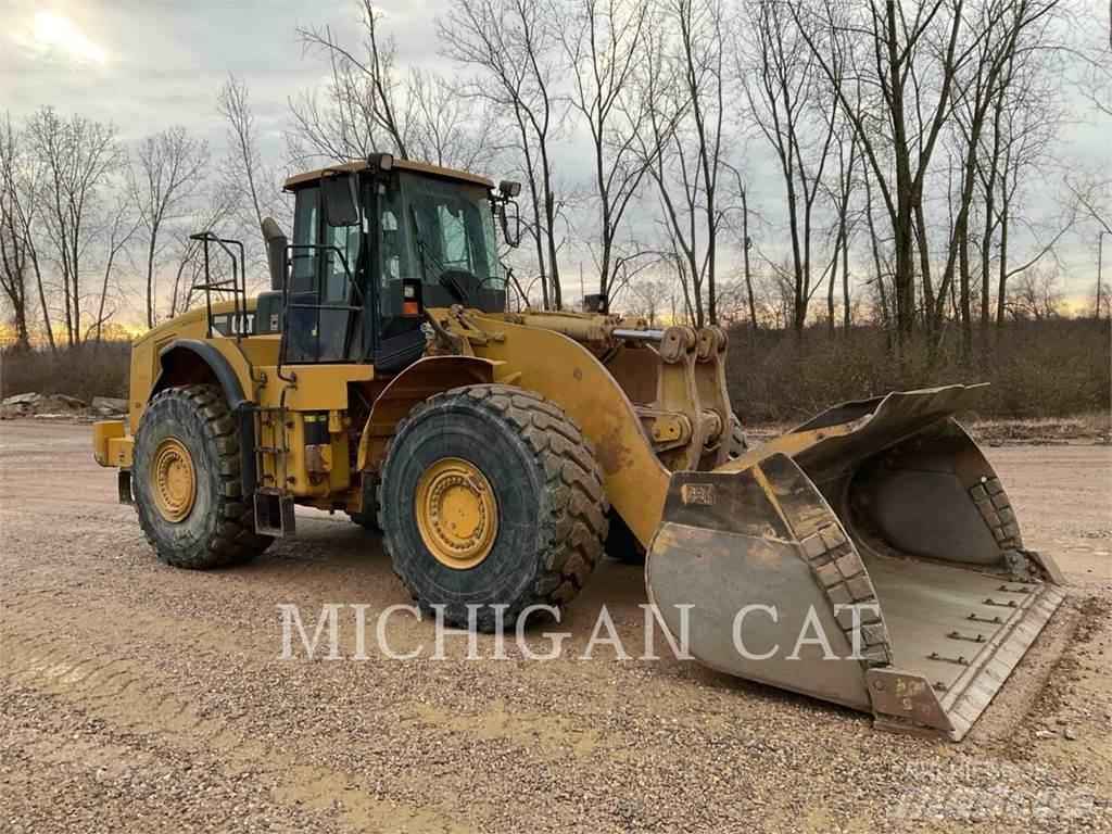 CAT 980H Kolesové nakladače