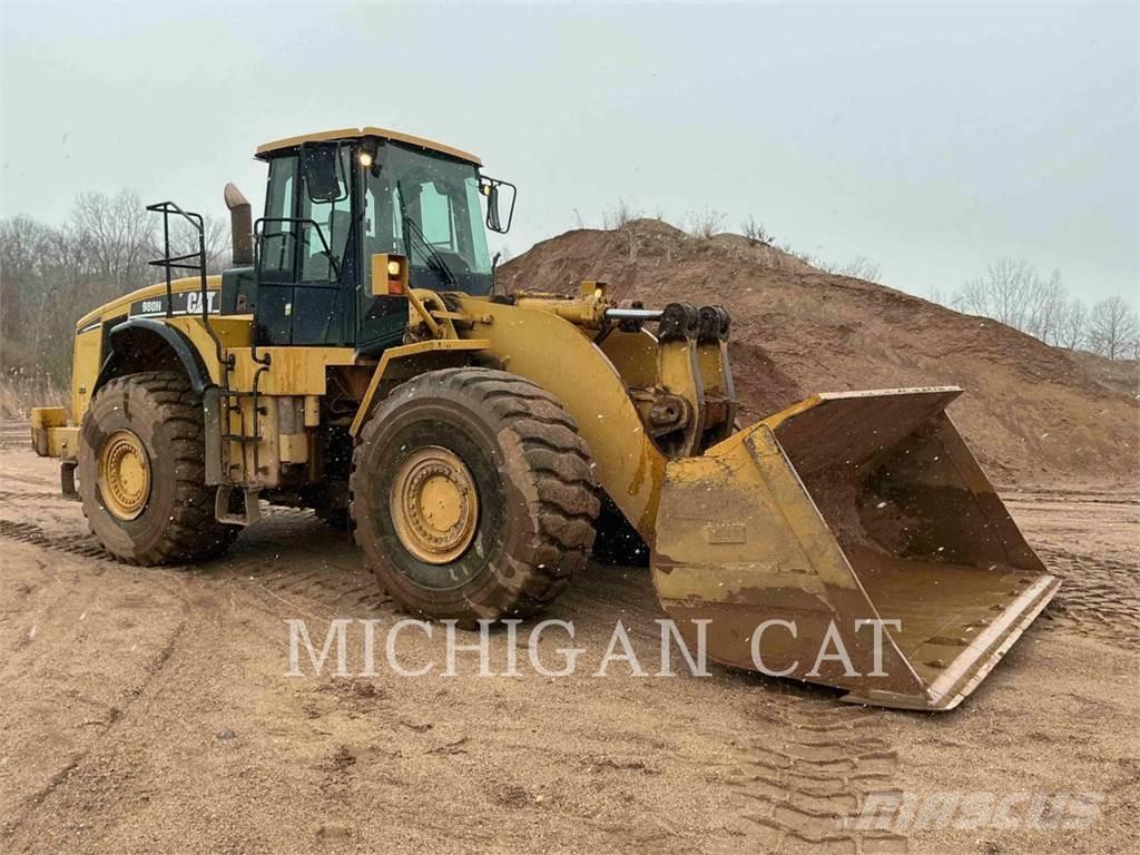 CAT 980H Kolesové nakladače