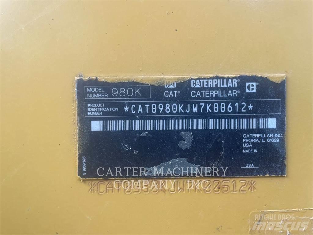 CAT 980K Kolesové nakladače