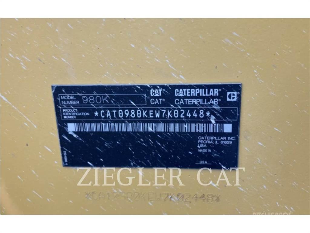 CAT 980K Kolesové nakladače