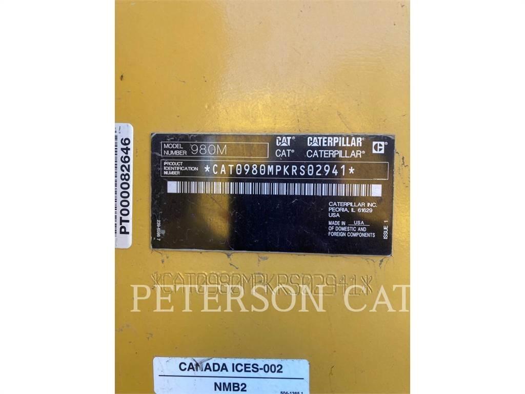 CAT 980M Kolesové nakladače