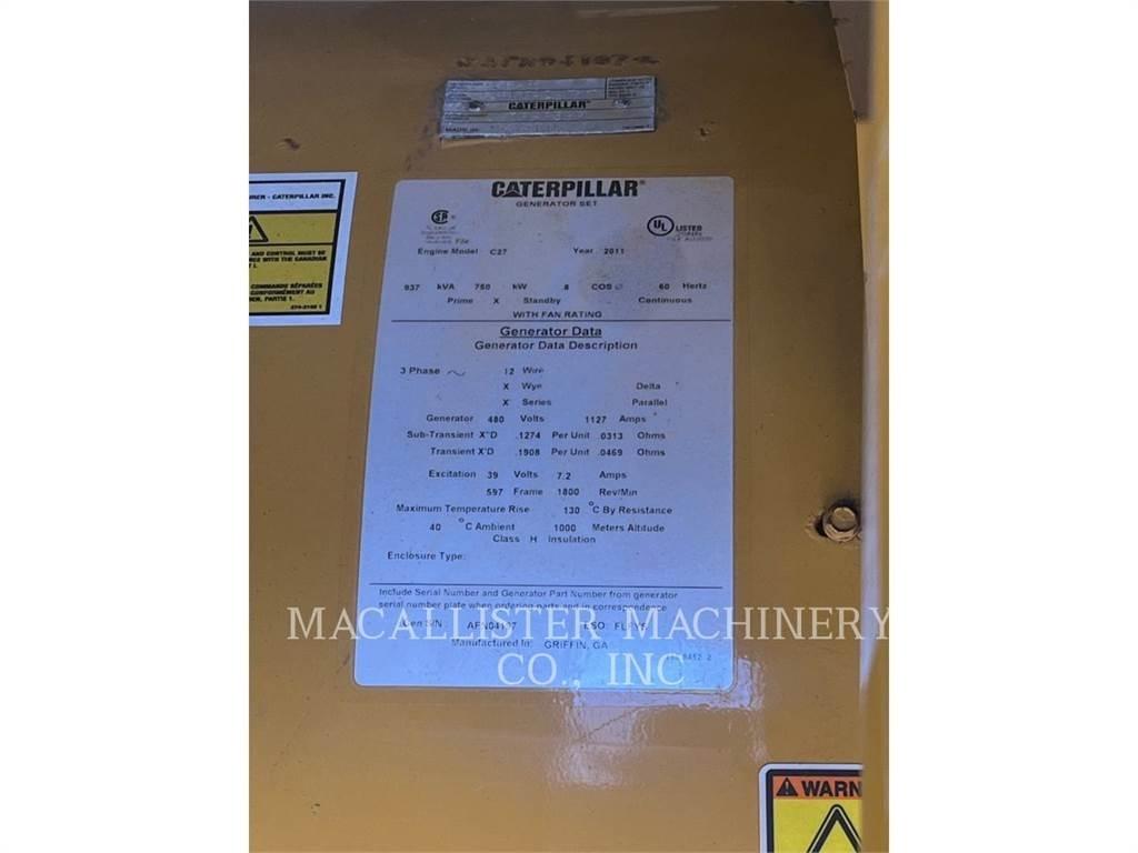 CAT C27 Naftové generátory