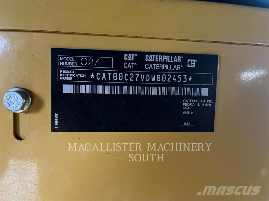 CAT C27 Naftové generátory
