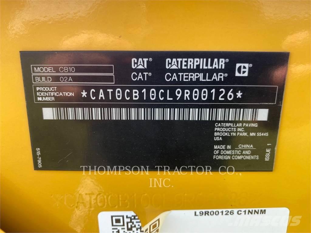 CAT CB 10 Tandemové valce