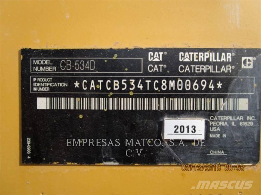 CAT CB-534D Tandemové valce
