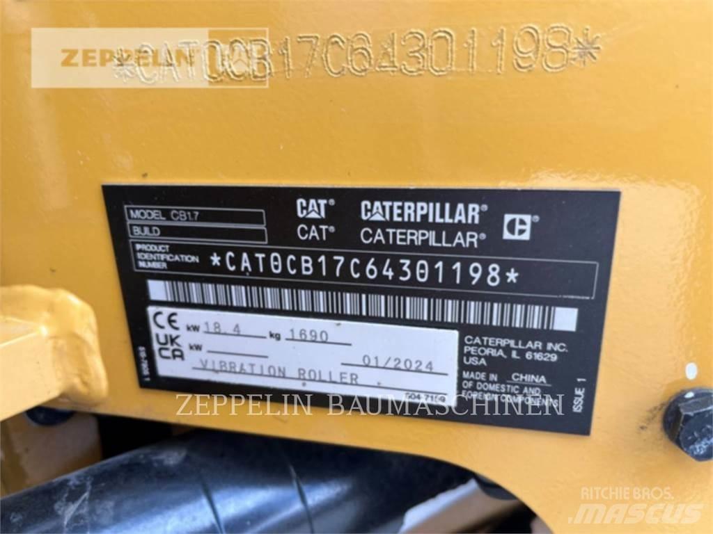 CAT CB1.7 Pôdne kompaktory