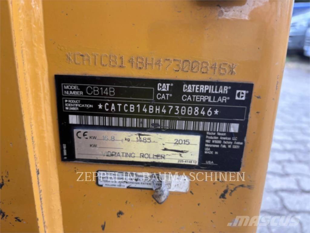 CAT CB14B Pôdne kompaktory