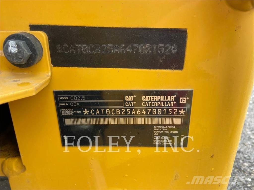 CAT CB2.5-03 Tandemové valce