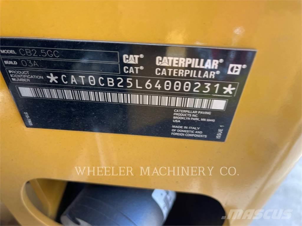 CAT CB2.5 GC Tandemové valce