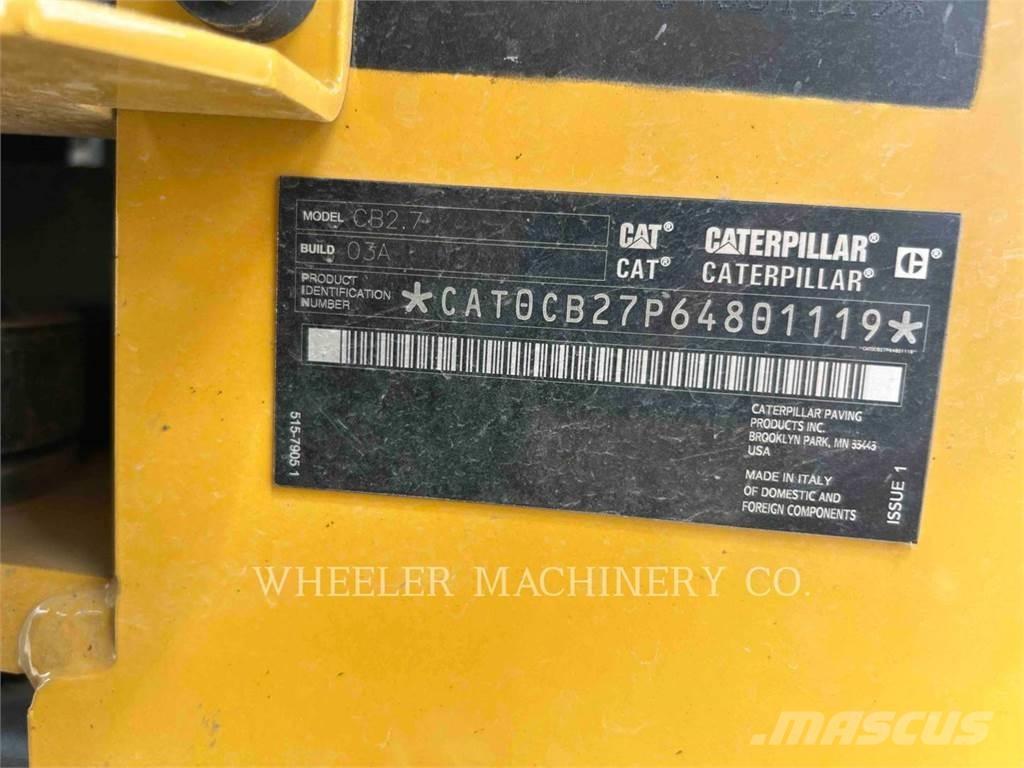CAT CB2.7 Tandemové valce